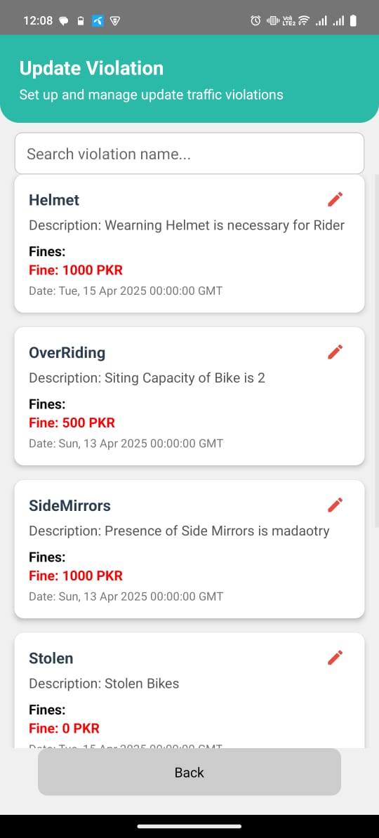 AI Motorbike Safety Violation Detection System screen 11