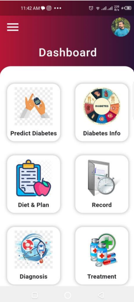 Disease Outbreak Prediction screen 7