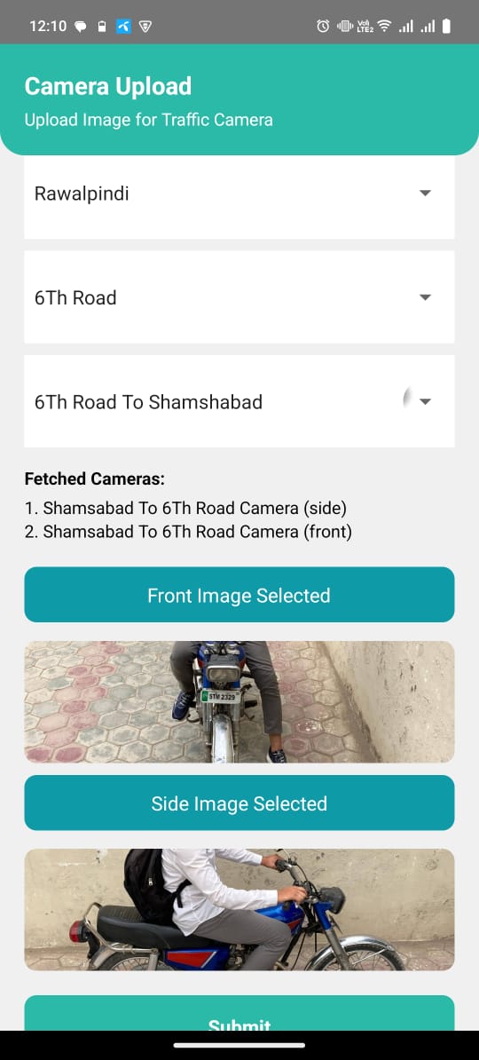 AI Motorbike Safety Violation Detection System screen 17