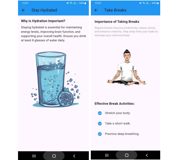 AI Chatbot for Mental Health Support screen 6
