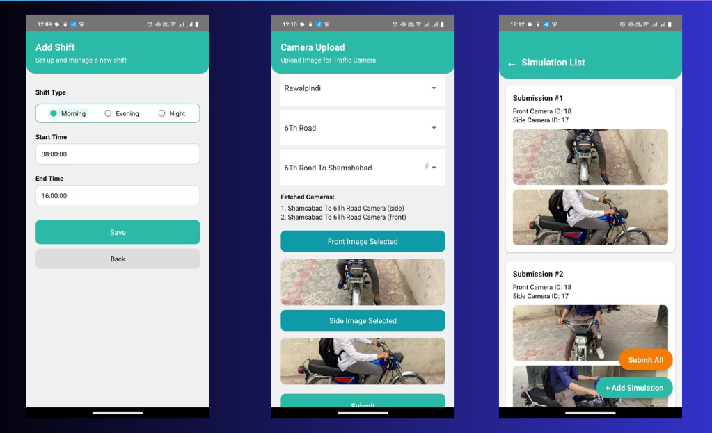 AI Motorbike Safety Violation Detection System screen 32