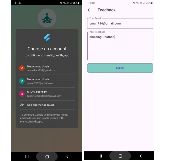 AI Chatbot for Mental Health Support screen 10