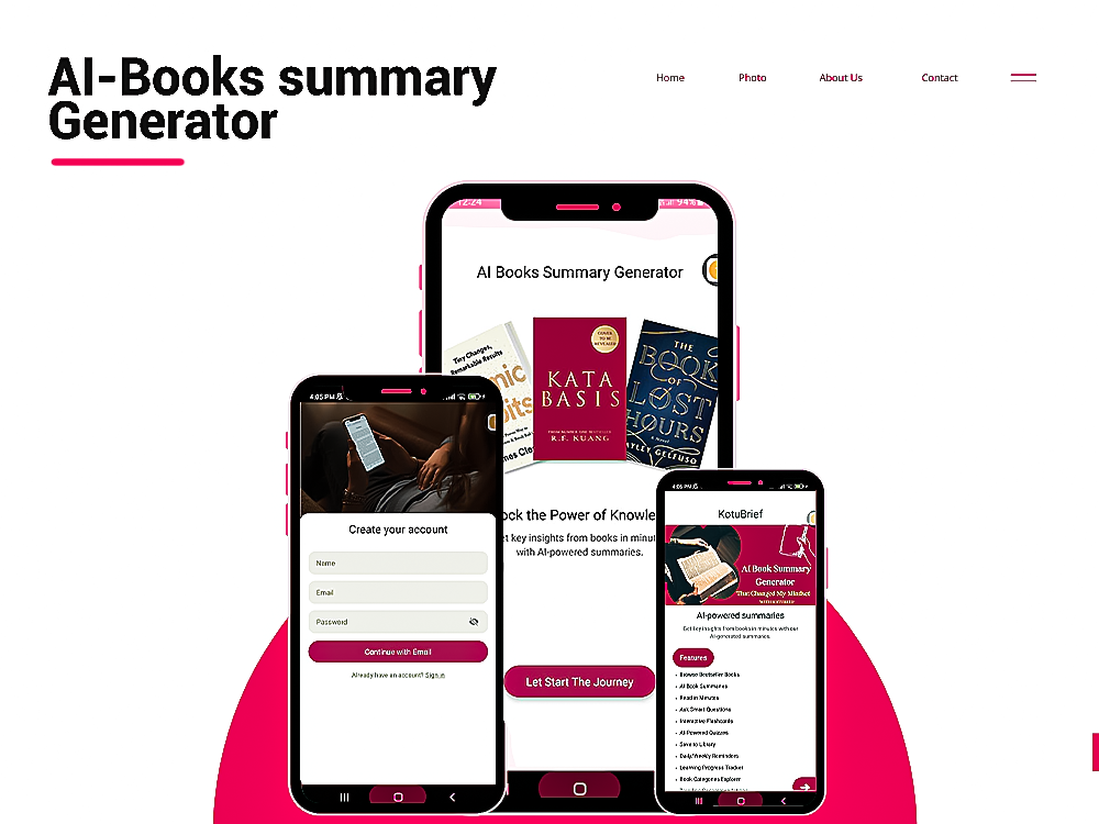 AI Book Summary Generator
